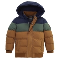 First Instinct Winter Jacket Fiow 9 Colour Block (PFC-free, water and windproof) brown Toddlers